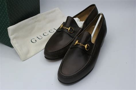 Vintage Gucci Mocassino Pelle Mors 